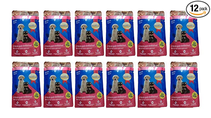 Smartheart Wet Dog Food Chicken & Liver Chunk in Gravy 80 G Pouch - Pack of 12